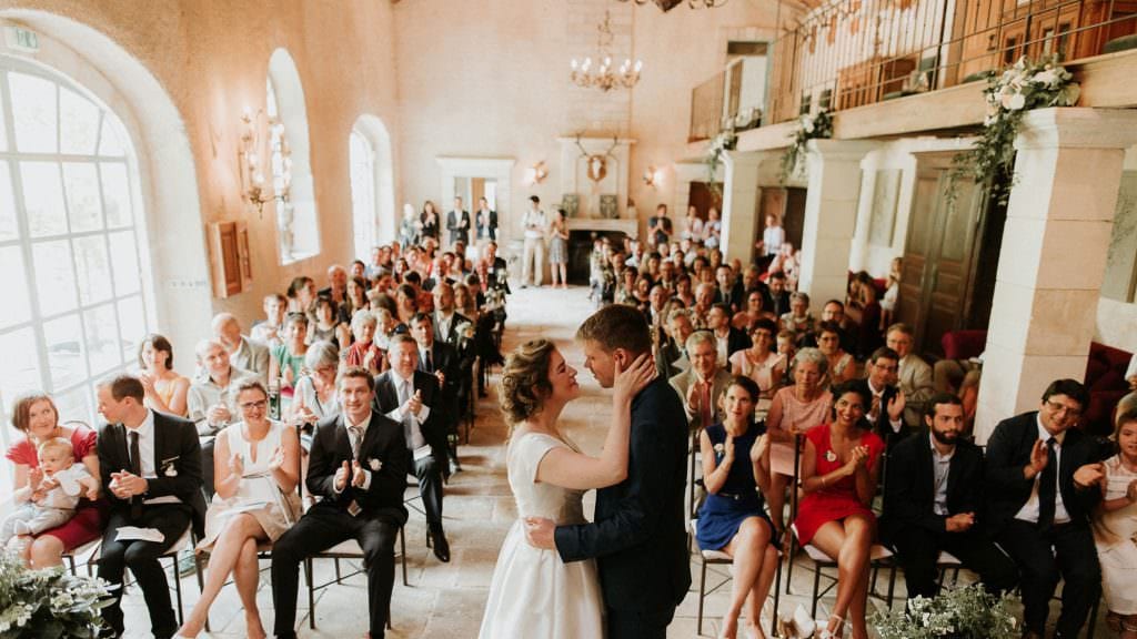 cérémonie mariage au chateau de Boucq