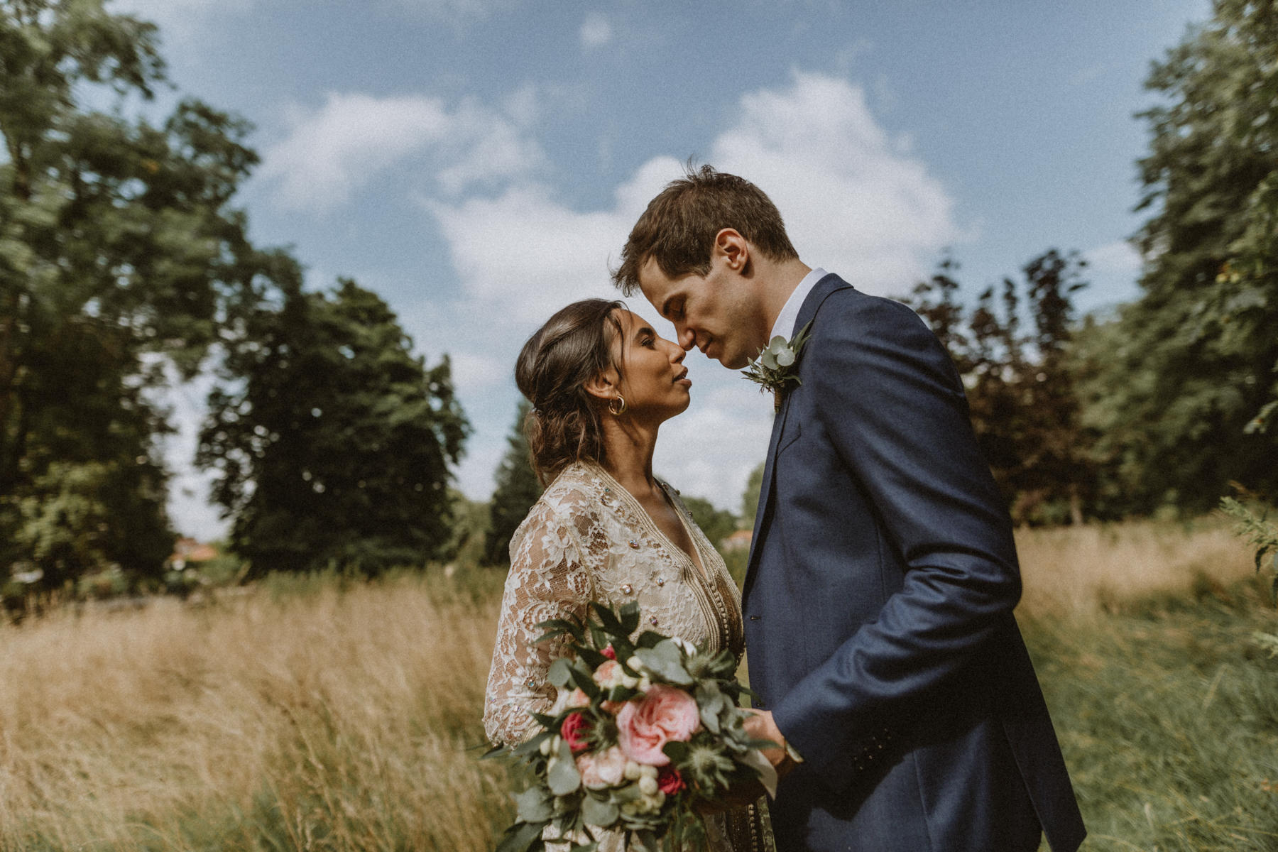 Photographe mariage chateau de Vandeleville